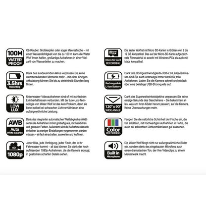 Water Wolf UW 2.0 Unterwasserkamera