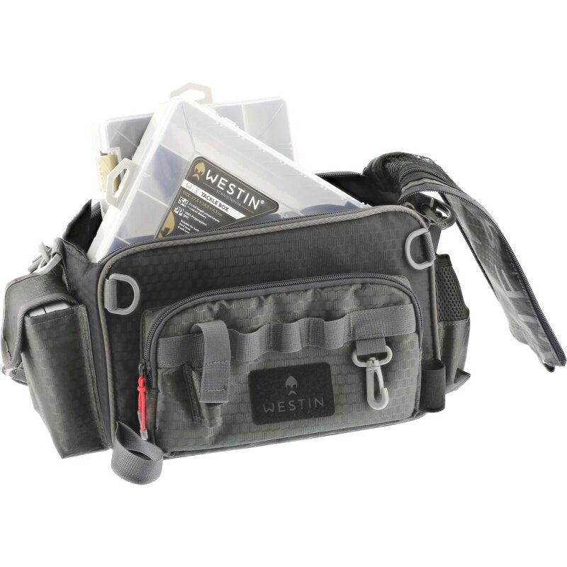 Westin W4 Super Finesse Bag 3 Boxes Tasche Medium Titanium Schwarz