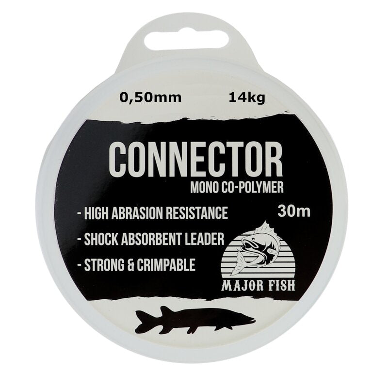 Major Fish Connector Hardmono Shockleader 30m 50